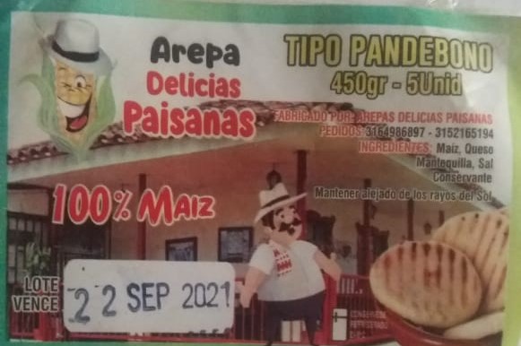 Arepa Delicia Paisanas